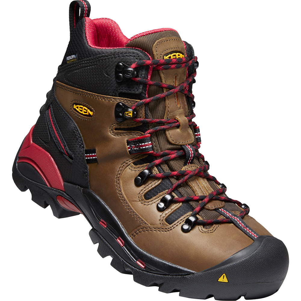 Keen Men's Pittsburgh 6 Inch Waterproof Boots with Steel Toe from Columbia Safety